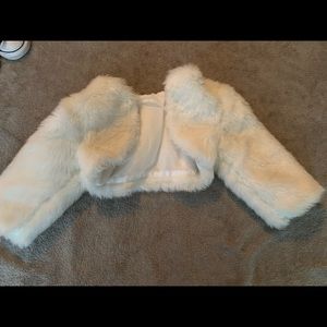 COPY - Toddler Faux Fur Bolero
